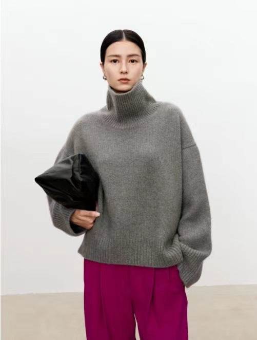 Turtleneck Cashmere Sweater