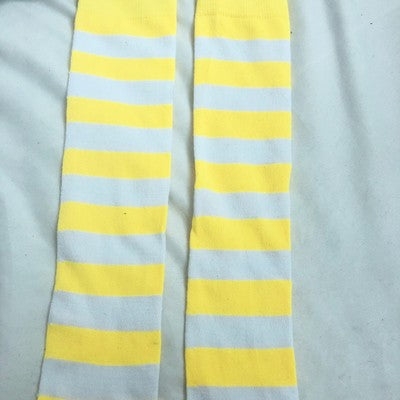 New Hot Girl Stripe Socks Streetwear Thin Leg Y2K Harajuku Lolita