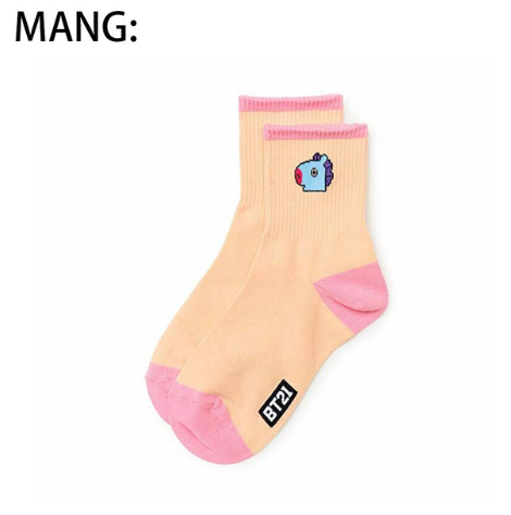 7 pcs BT21 cotton socks