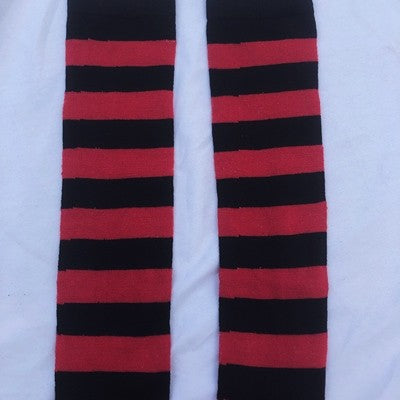 New Hot Girl Stripe Socks Streetwear Thin Leg Y2K Harajuku Lolita