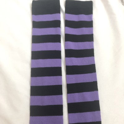 New Hot Girl Stripe Socks Streetwear Thin Leg Y2K Harajuku Lolita