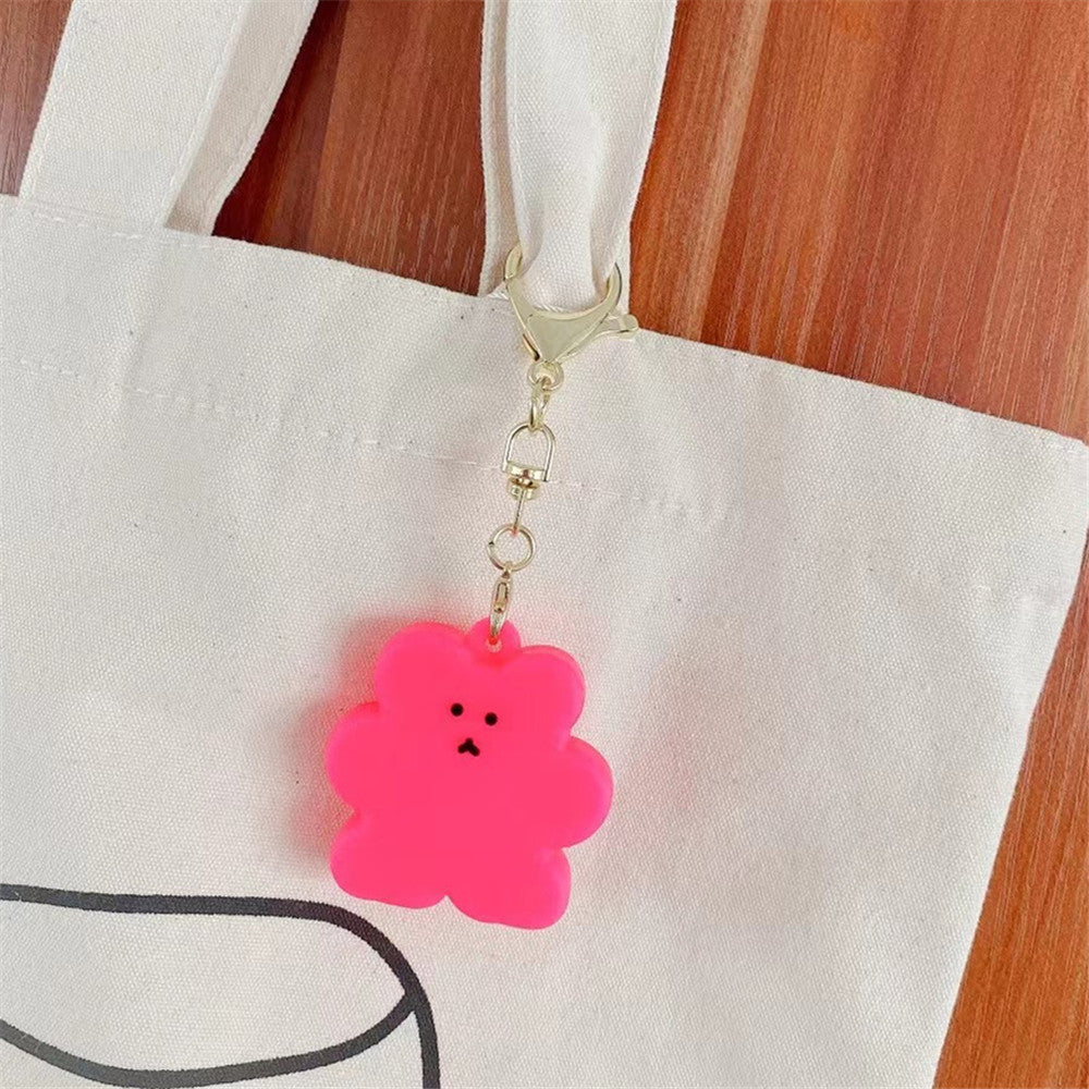 Small Cake Bear Shaped Buckle Silicone chain