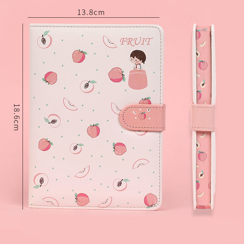 Kawaii notebook/daily planner with magnetic buckle