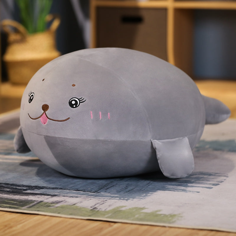 Cute Cotton Seal Pillow Plush doll