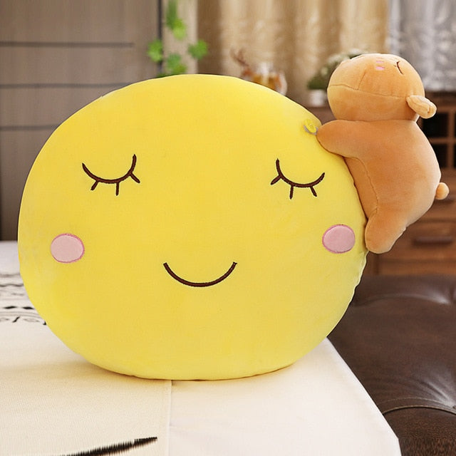 Moon Star Pillow Super Cute Plush Toy