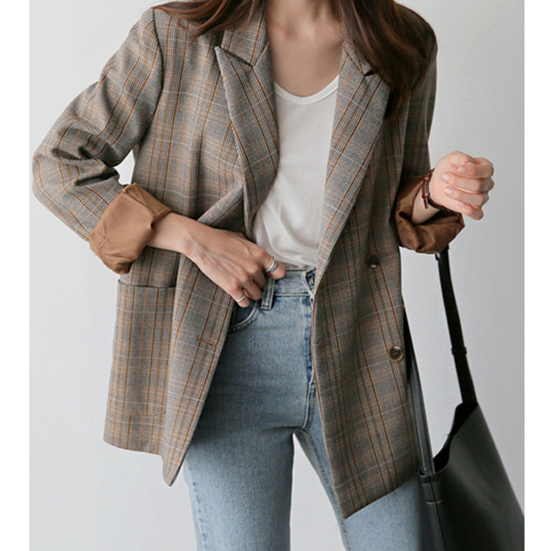 Retro Loose British Style Blazer