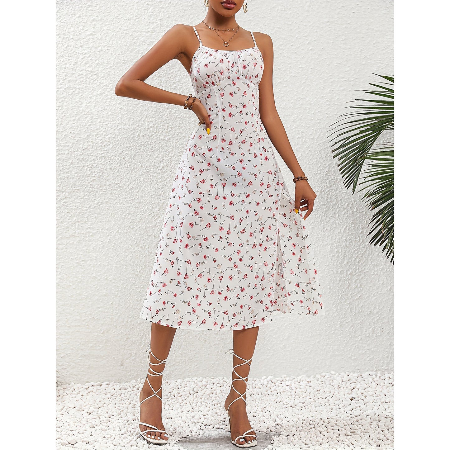 New patterned mid-length Summer Dress