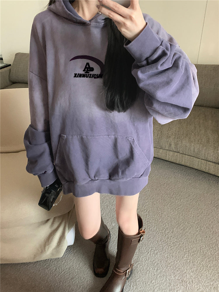 Baby Velvet Gradient Hoodie