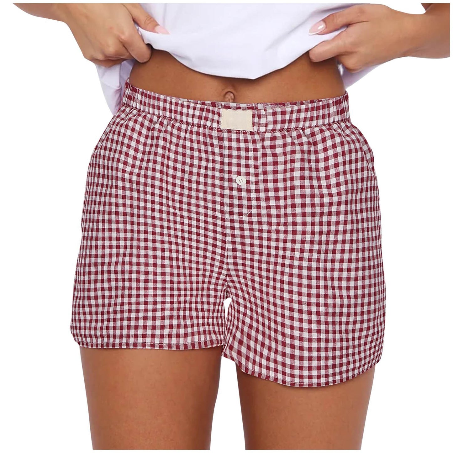 Loose Wide Legs Vintage Shorts