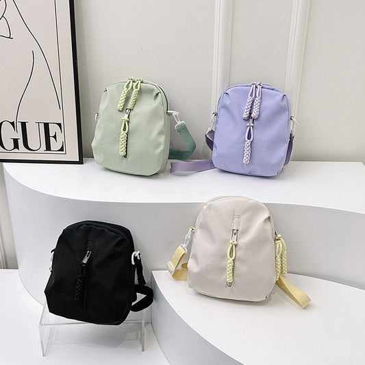 Zip up crossbody Bags