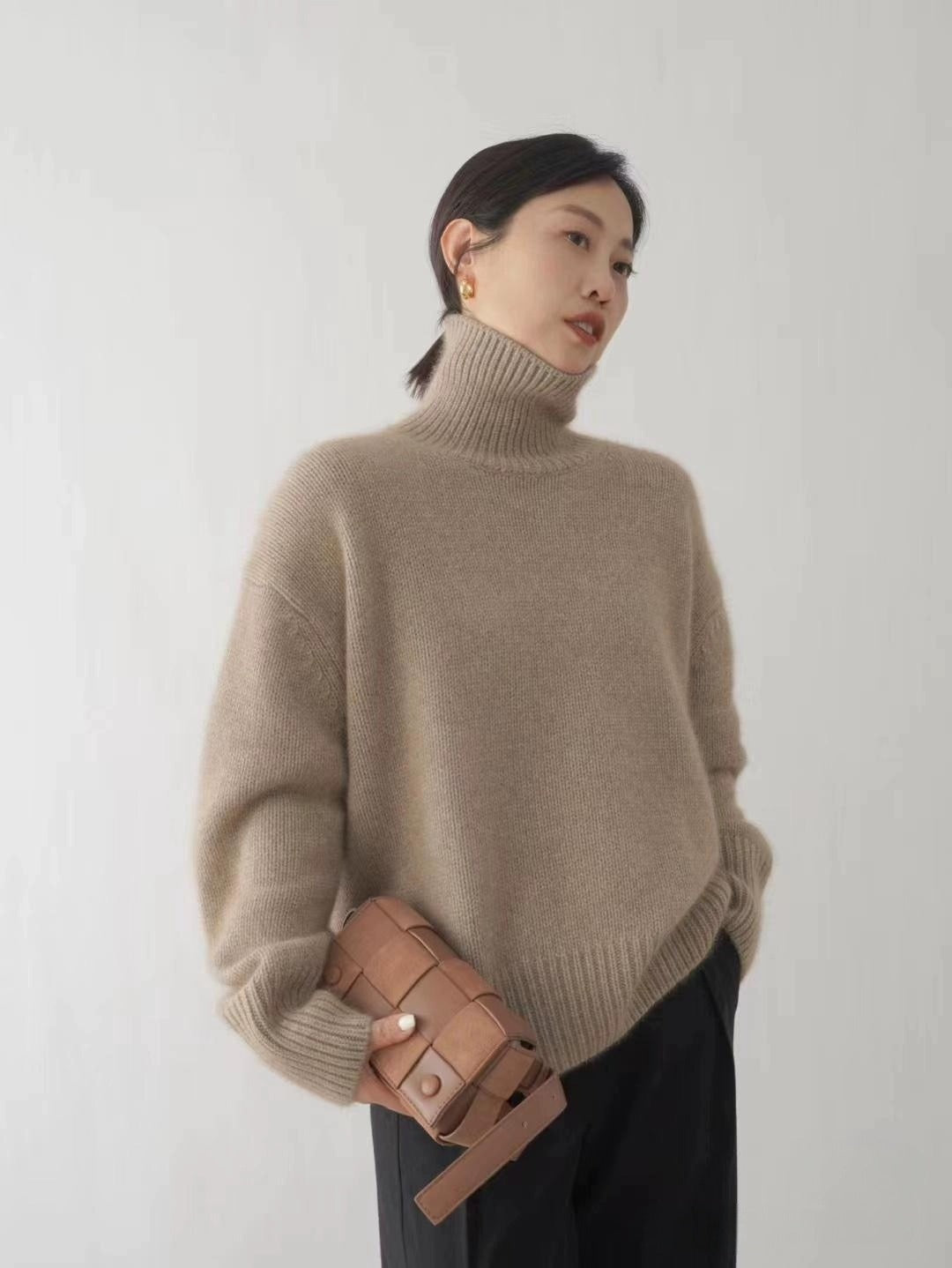 All-match Knitted Pullover Sweater