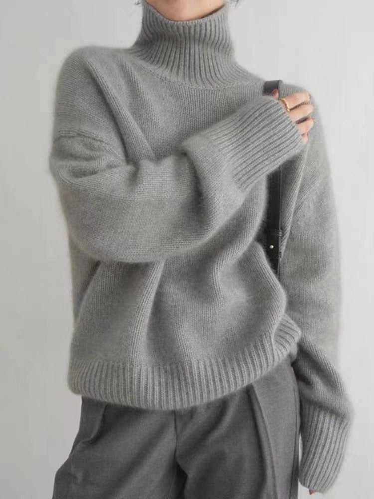 All-match Knitted Pullover Sweater