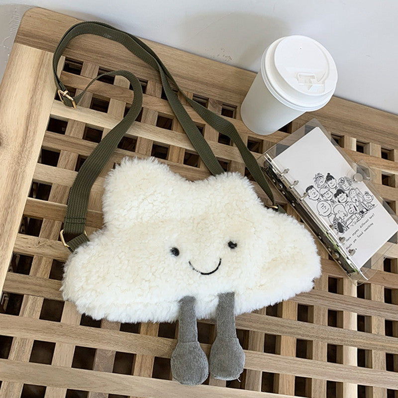 Cloud Plush Cartoon Mini Shoulder bag