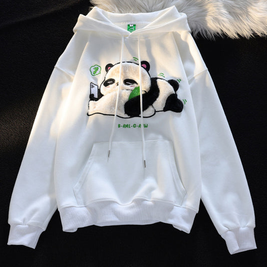 Cute Panda Hooded Sweater