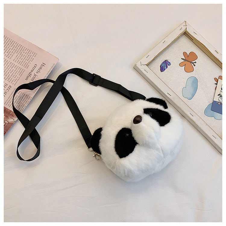 Panda Face Crossbody Bag