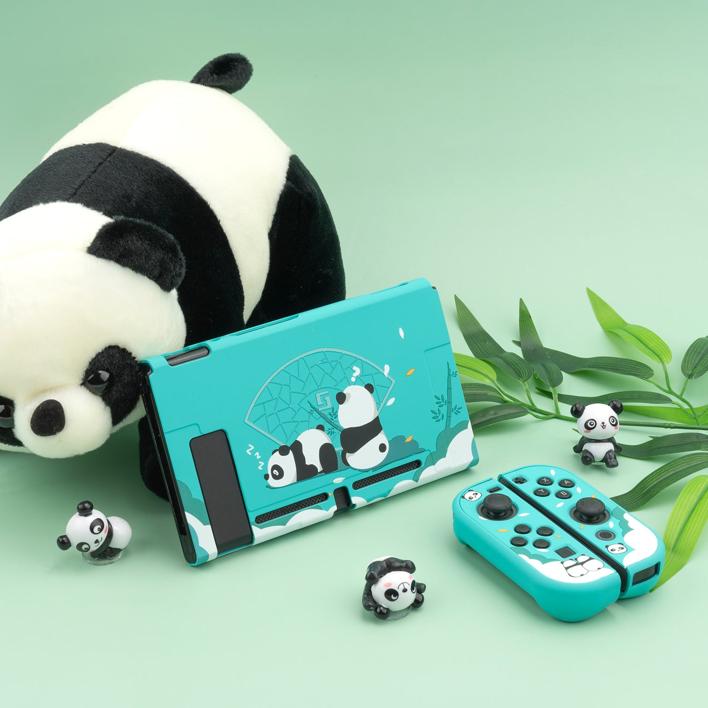 Cute And Cute Portable Storage Panda Frosted Protective Cover