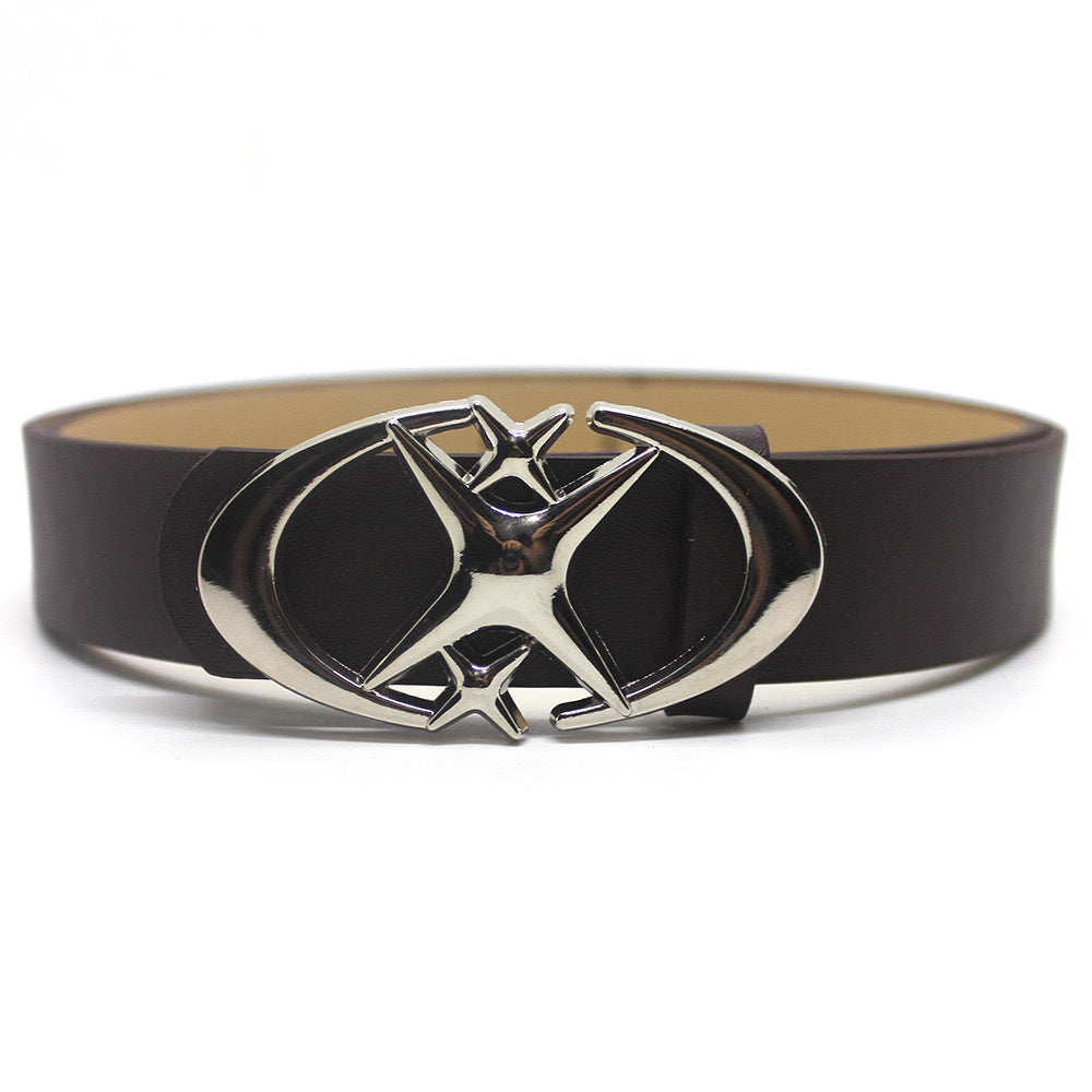 Moon Cross Star Buckle Belt