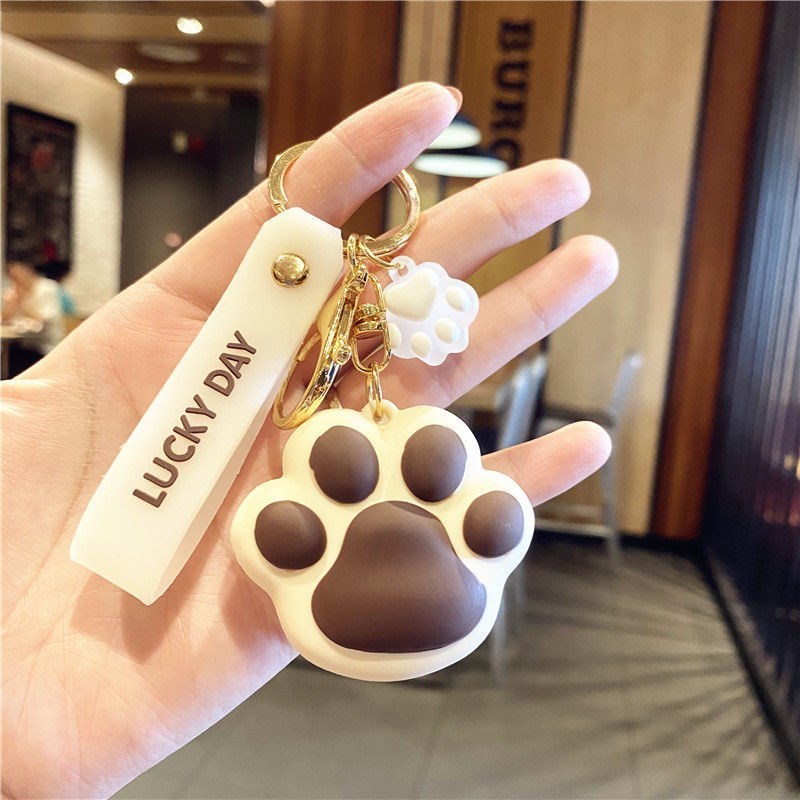 Creative Cat Paw Keychain