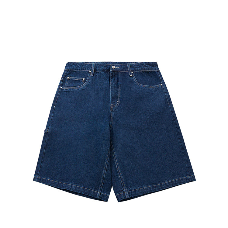 Straight Jeans Casual Five-point Over-the-knee Shorts