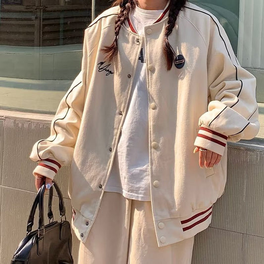 Line Baseball Jacket