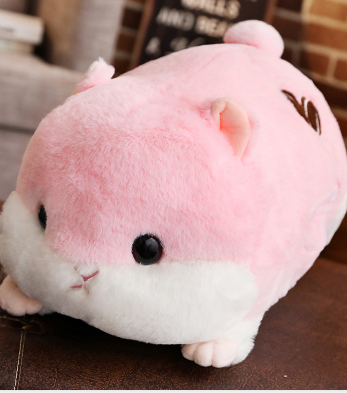 Cute Fluffy Hamster Pillow/hand warmer