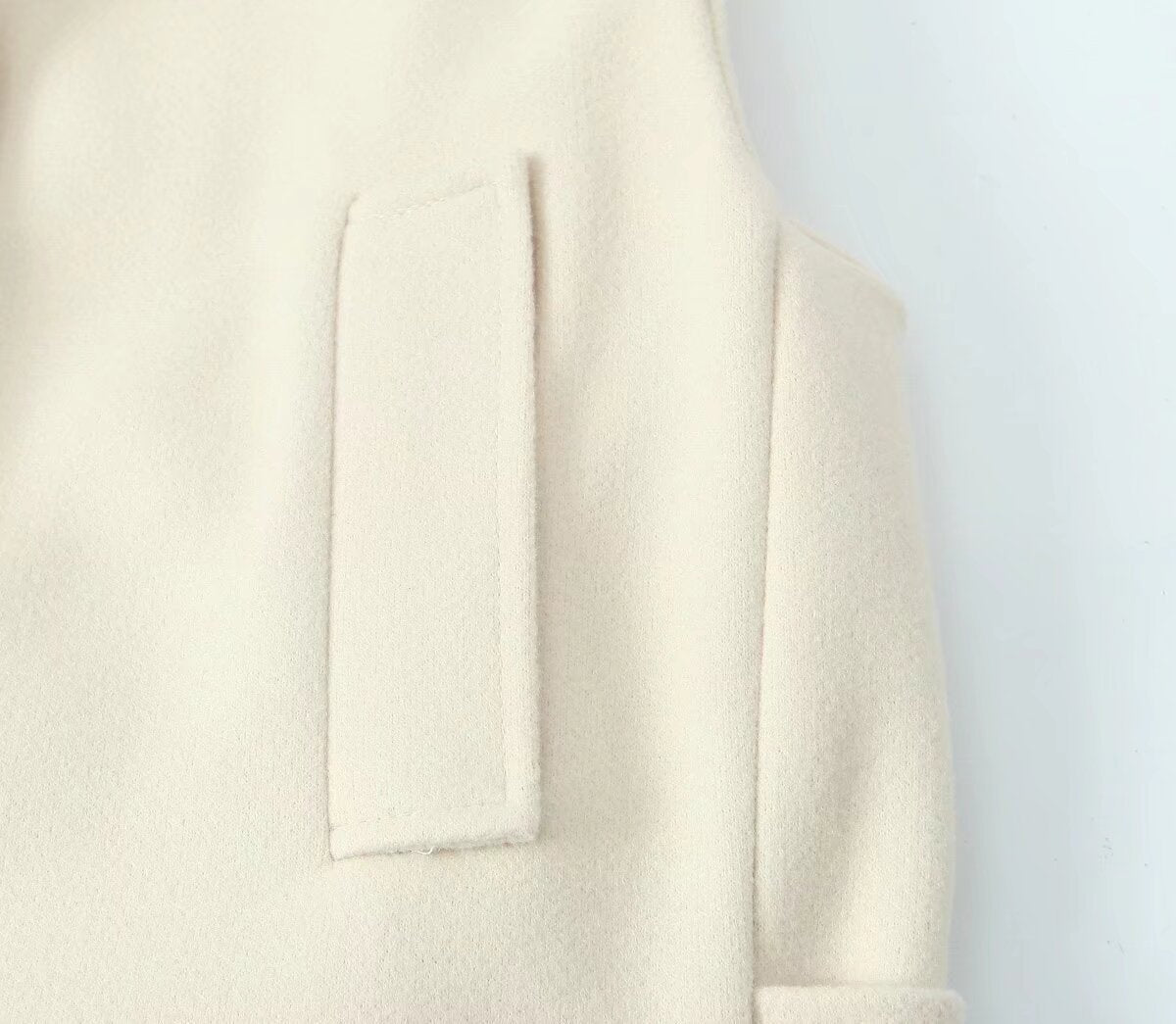 Casual Woollen Vest Coat