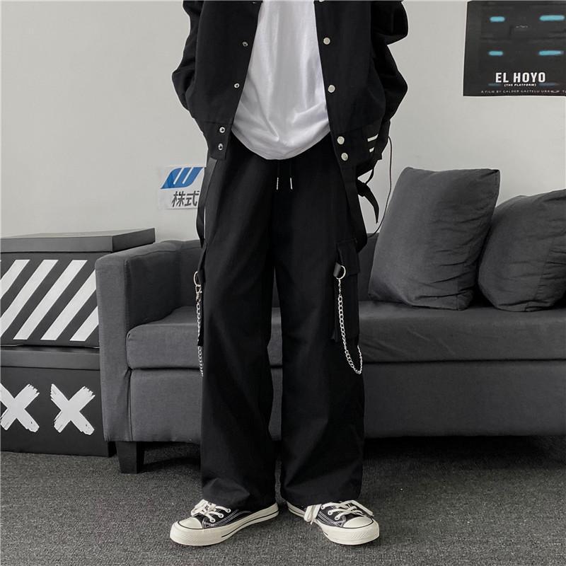 Workwear Pants Korean Loose-fitting Casual Ankle-banded