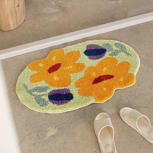 Entrance Door Mat/Blanket Bathroom Absorbent Floor Mat