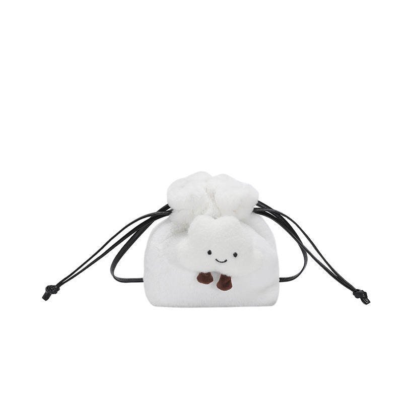 Cute Cartoon Cloud Messenger Bag