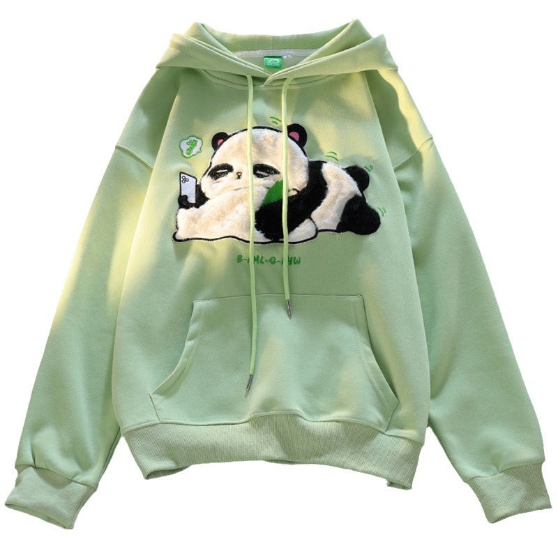 Cute Panda Hooded Sweater