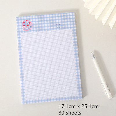 Sheets Grid Memo Paper Note Pads