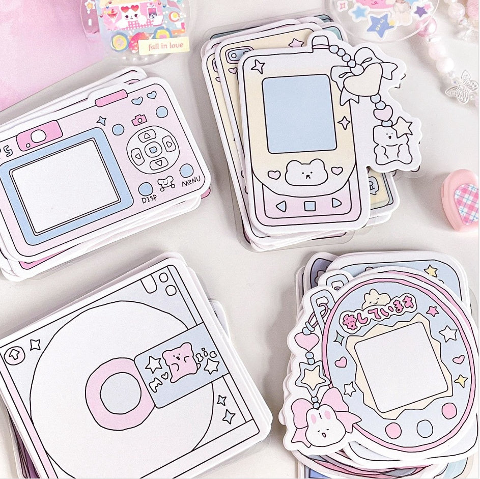 Cute Cartoon Card Stickers Bag