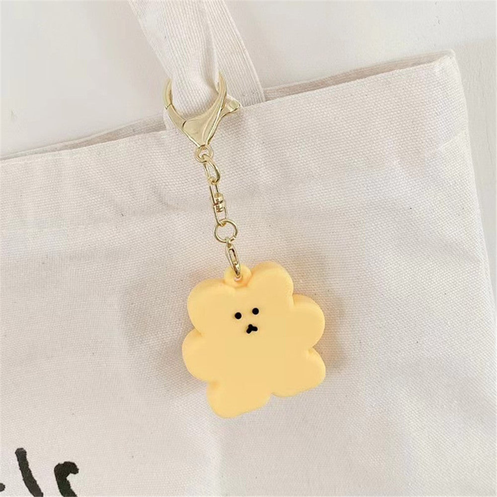 Small Cake Bear Shaped Buckle Silicone chain