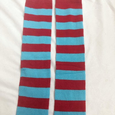 New Hot Girl Stripe Socks Streetwear Thin Leg Y2K Harajuku Lolita