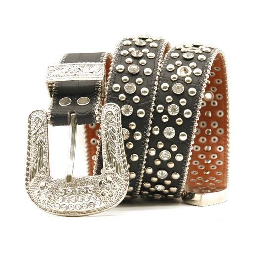 Rhinestone Belt Rivet