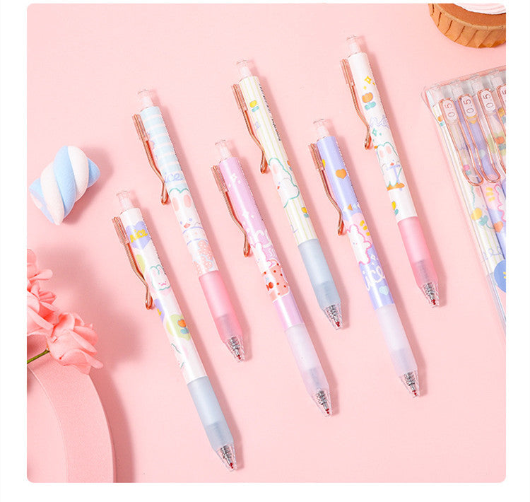 Super Cute Limited Edition Quick-drying Press Gel Pen