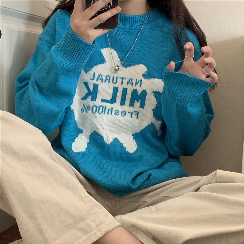 Japanese Retro Style Sweater