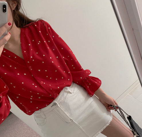 Heart styled Blouse