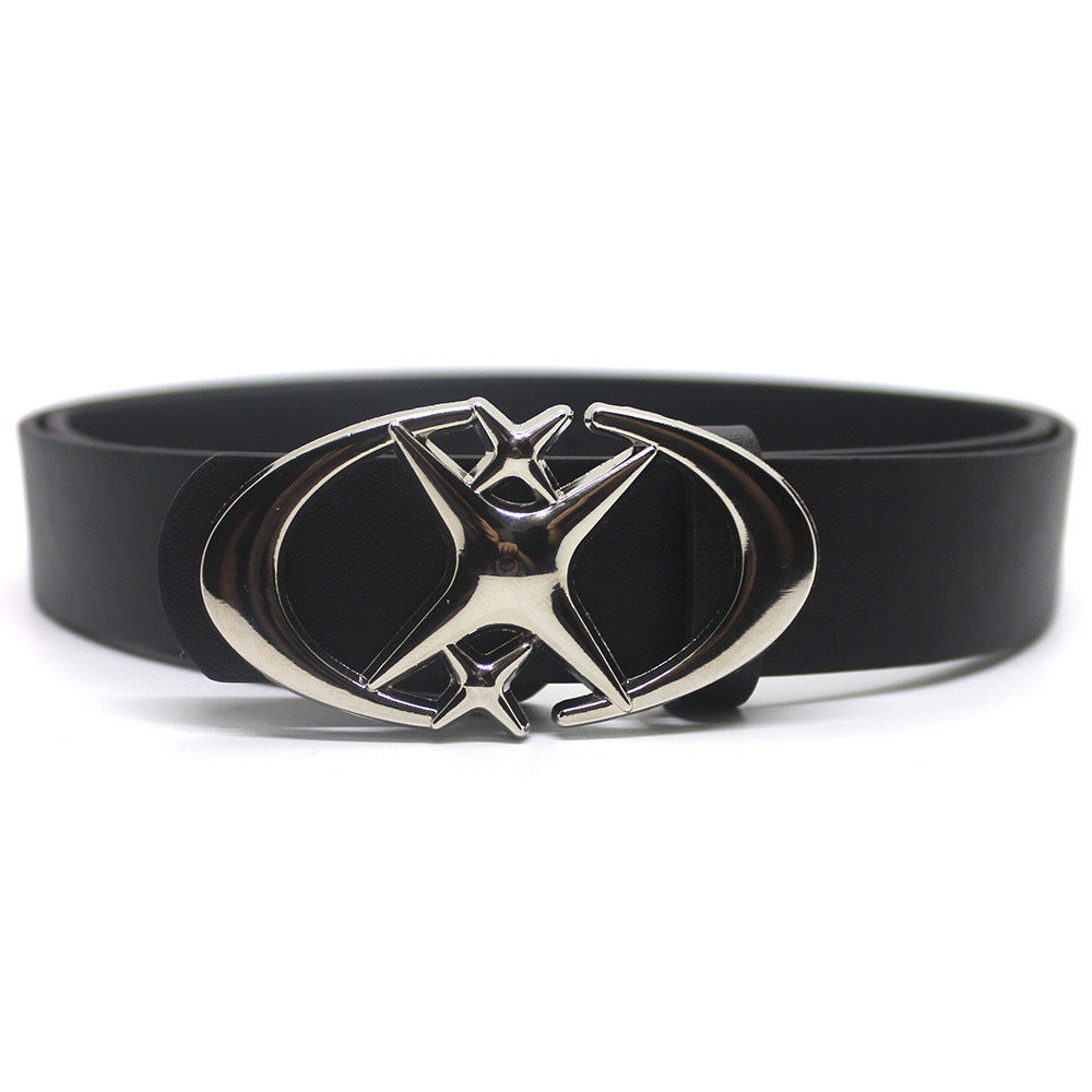 Moon Cross Star Buckle Belt