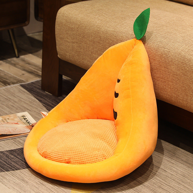 Multifunction Plush Fruit Soft Stuffed Chair Cusion