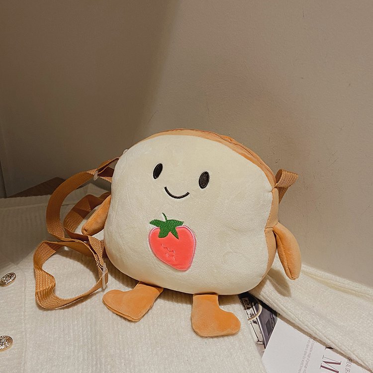 Toast Plush Shoulder Bag