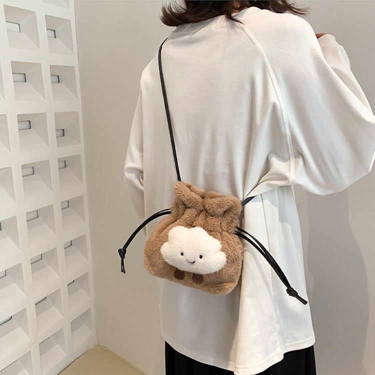 Cute Cartoon Cloud Messenger Bag