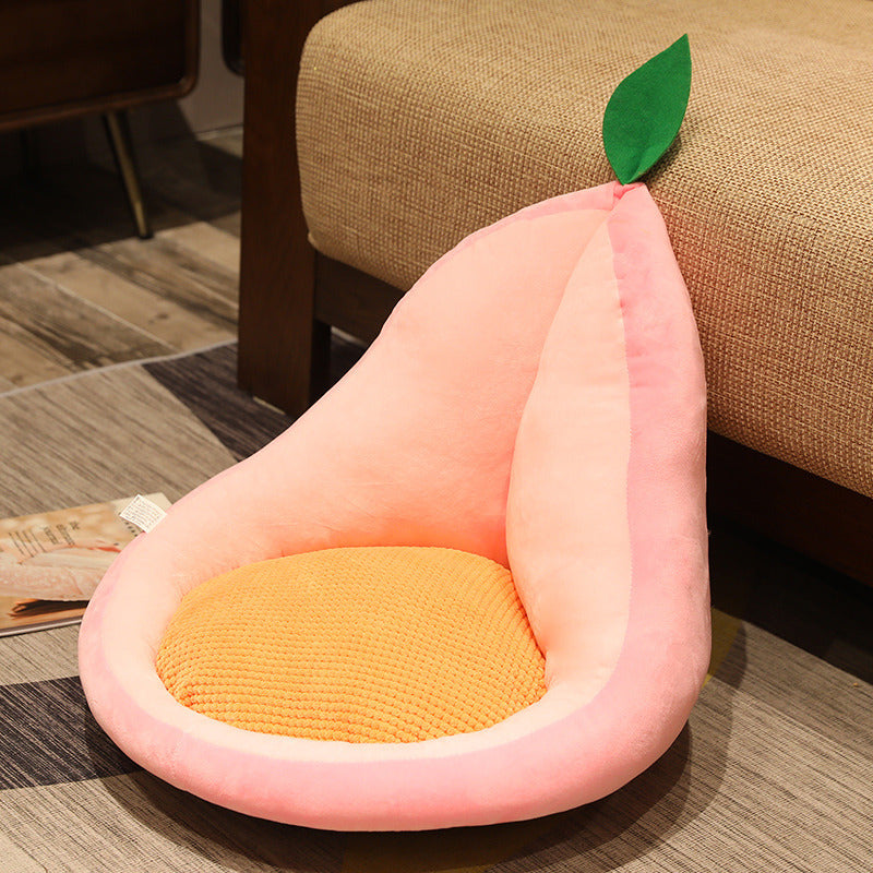 Multifunction Plush Fruit Soft Stuffed Chair Cusion