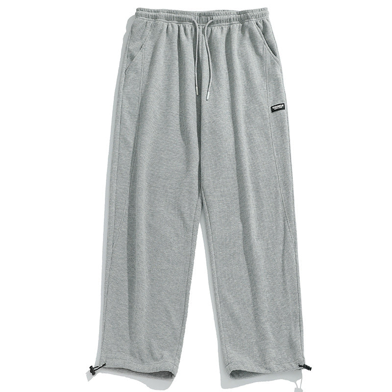 Loose Straight Drawstring Lounge Pants