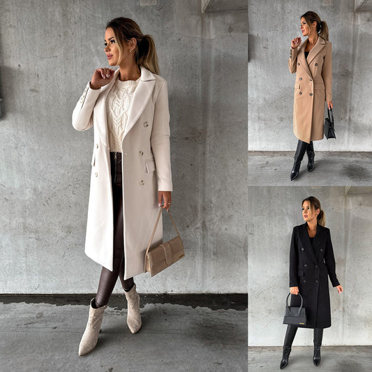 Fashion Casual Woolen Coat