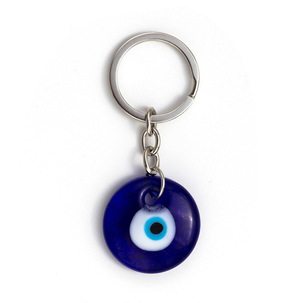 Evil eye Alloy Palm Key Pendant