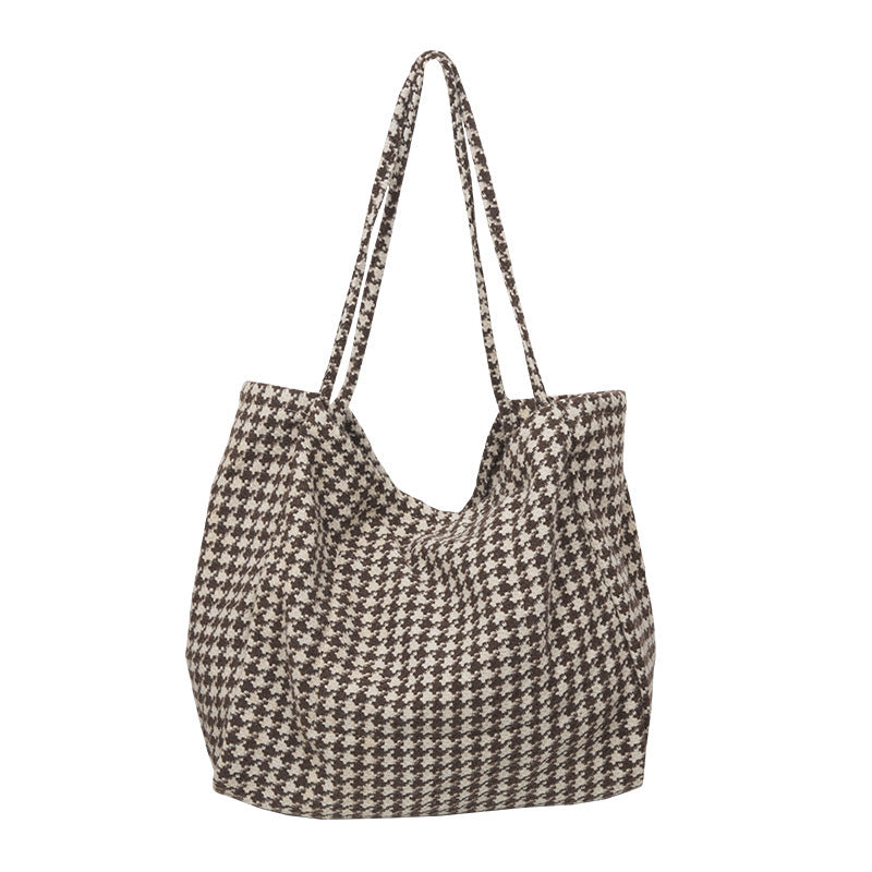 Woollen Cloth Pattern Tote Bags