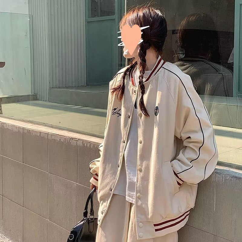 Line Baseball Jacket