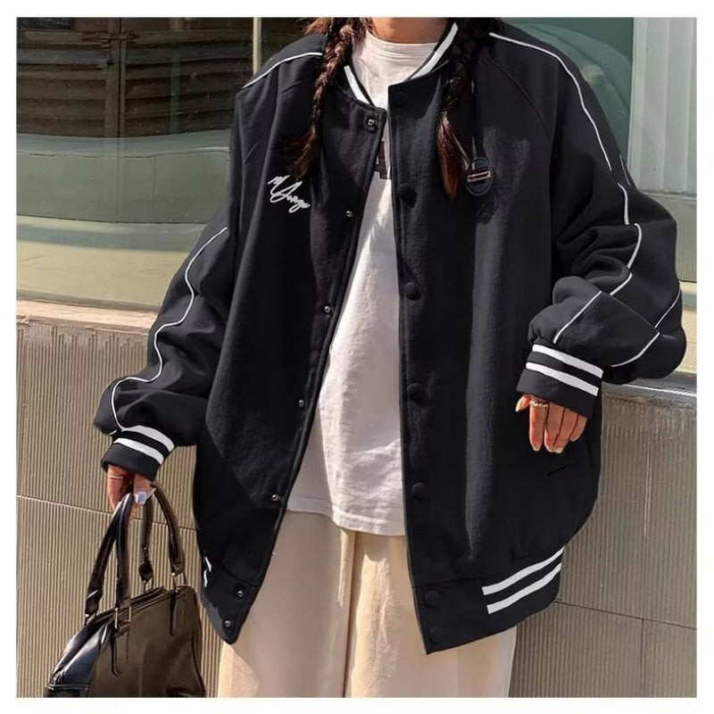 Line Baseball Jacket