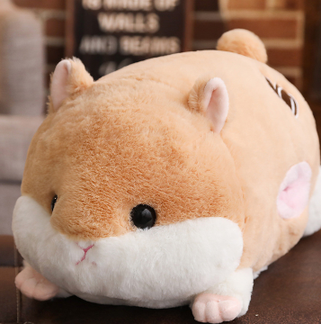 Cute Fluffy Hamster Pillow/hand warmer